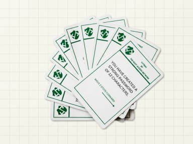 Green defense card deck