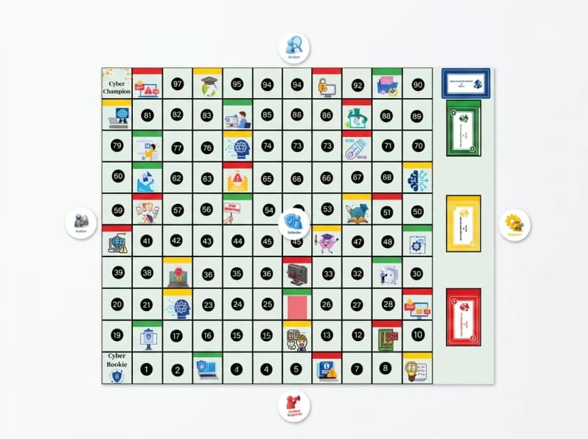CYTRAC game board